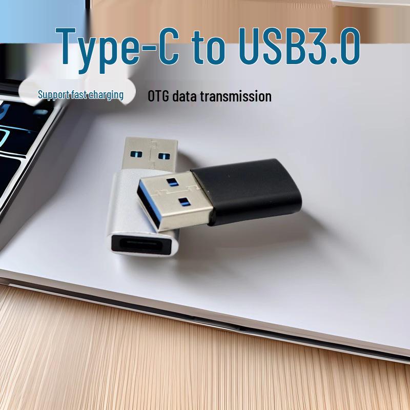 Type-C 4-in-1 USB 2.0 Hub: 2 USB + 1 Type-C Ports