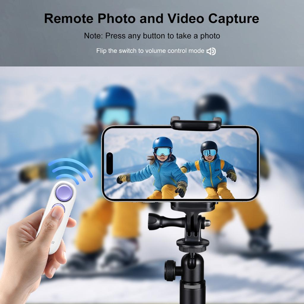 Ebook Page Turner Multifunctional RF Phone Camera Video Record Remote Trigger Flips Pages Before After for Android IOS