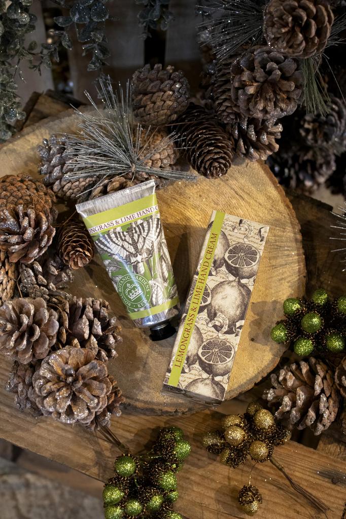 English Soap Company KEW GARDEN Crème Mains de Luxe Citronnelle Citron Vert &