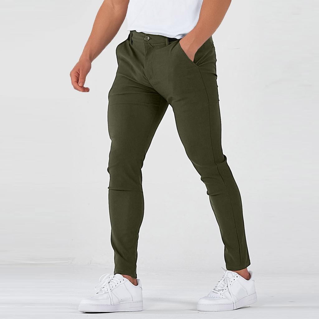 Men's Sports Casual Jogging Trousers Lightweight Hiking Work Pants Outdoor Pant