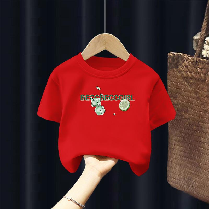 

Новые детские тонкие хлопковые топы для детей маленького и среднего размера, модные корейские модные топы с половиной рукавов для мальчиков 140cm