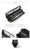 Sankyo Shokai Cordovan Long Wallet with Round Zipper, Genuine Leather, Doob London Wallet: Dark Brown (Black Nickel)