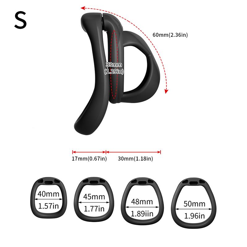 Male Chastity Cage Sex Toys Sissy Femboy beginner flat chastity cage belt Cock Cage man Urethra lock Penis Rings Men Adult Goods