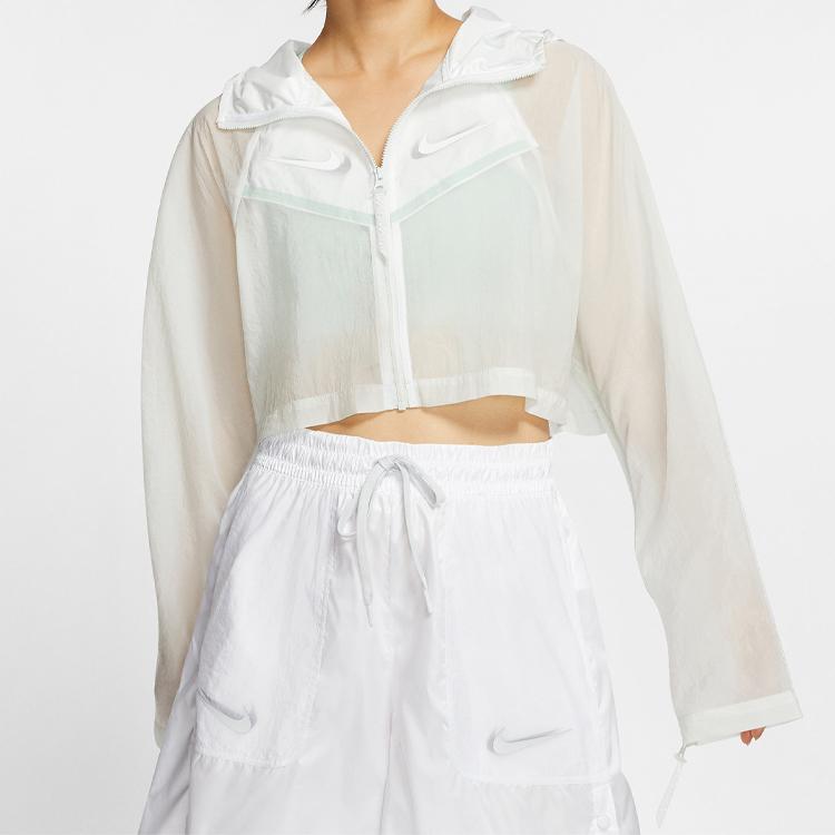 

New Nike Jackets Women s Fir Wood Light Blue Gray CT0765-083 L