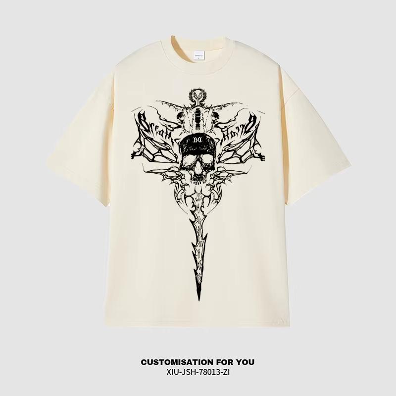 Breathedivinity Shirt GYM Oversized Tee in Black US SIZE DTG PRINT