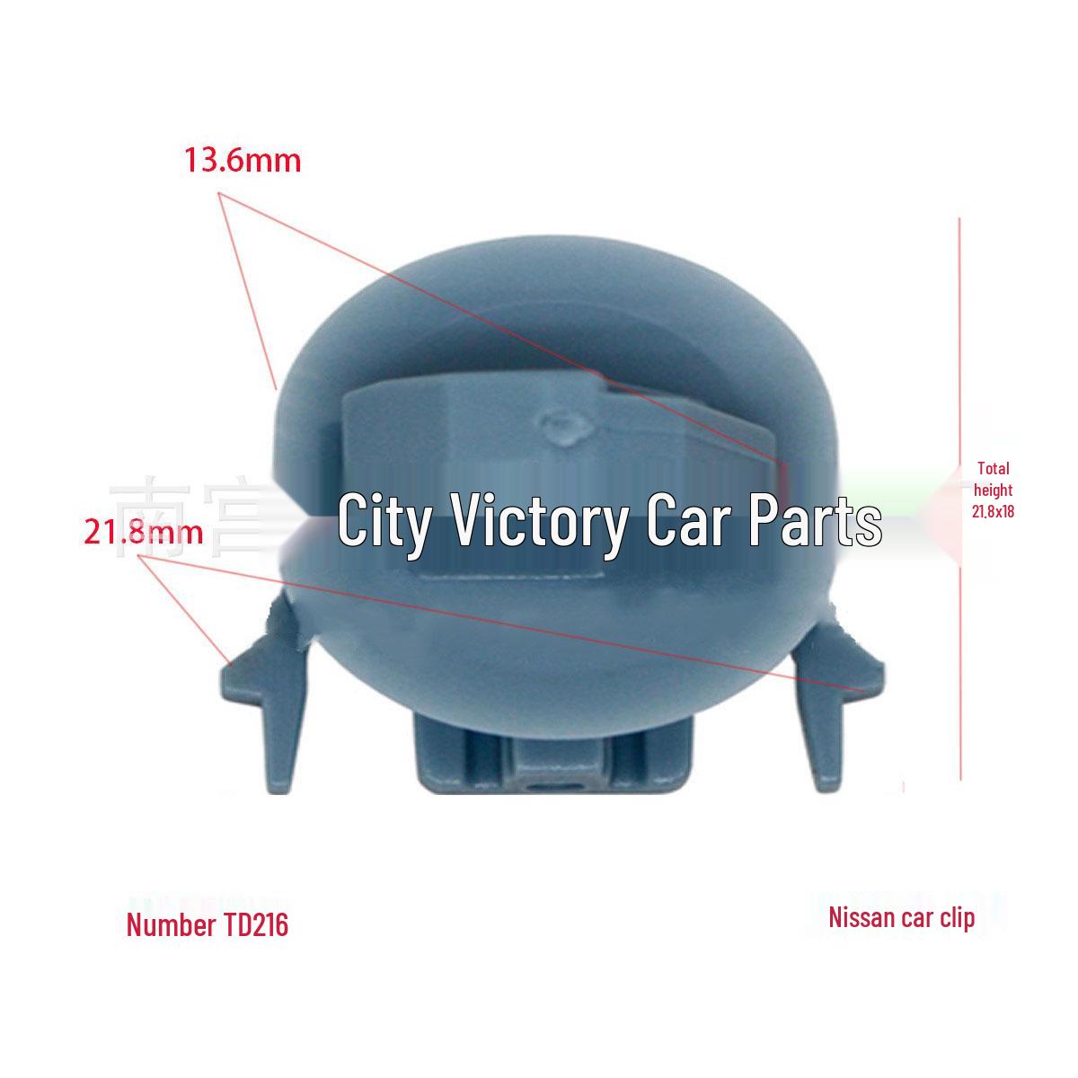

Kia Carens & Jiahua, Nissan X-Trail, Qashqai, Murano Накладка двери Аксессуар Накладка порога Фиксирующая клипса 10000