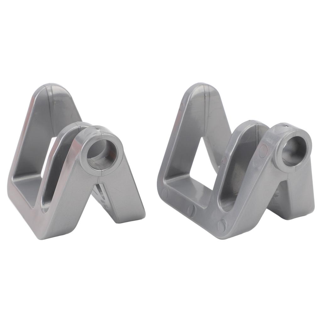 2Pcs Boat Bumper Clips Quick Release for Binding Nylon Fiberglass Pontoon Holders Rope Accessories Silver
