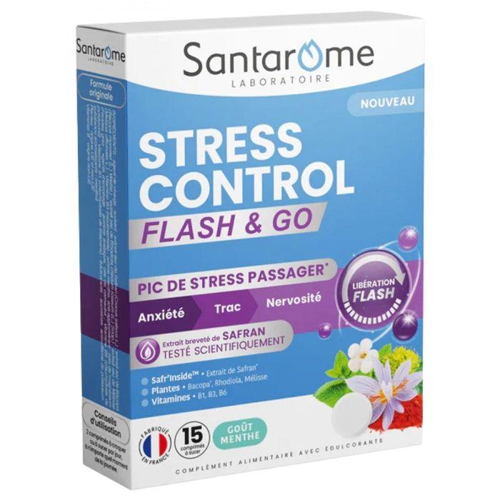 Santarome Stress Control Flash & Go 15 Comprimés - Image 3