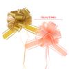 5/10Pcs Wedding Car Bow Ribbons Pull Flower Christmas Gift Wrap Packaging Decoration Diy Craft Flowers Birthday Party Supplies