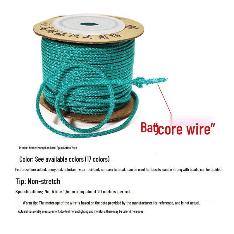 Colorful Hand-Woven Red String DIY Bracelet Materials & Accessories