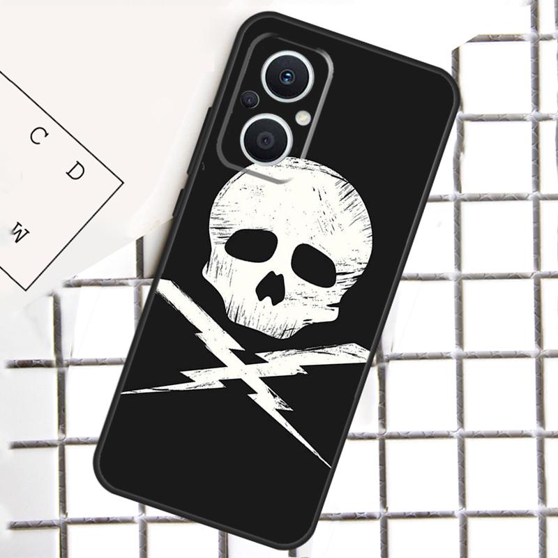 Lightning Bones For OPPO Reno 14 12 11 10 13 Pro 8T 11F 12F 13F 14F 7 8 Lite OPPO Find X9 X8 X6 X5 Pro Case