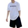 Burberry T Shirts Men's White Crew Neck Moderate 80781201