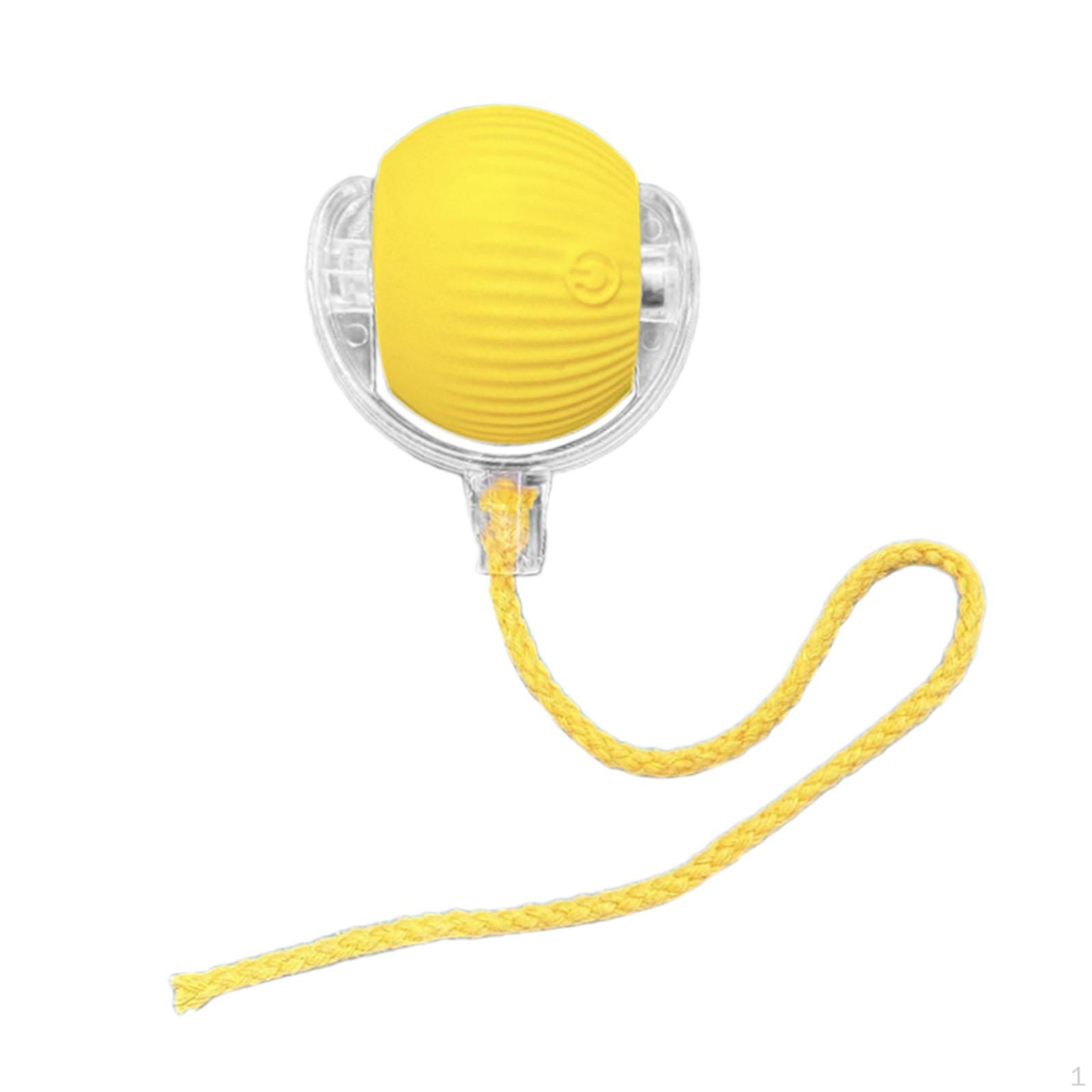 

Электрический мяч для кошек, интерактивная игрушка для игр и упражнений в помещении жёлтый