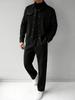 2025 Men's Lapel Jacket: Versatile Casual Suit for Autumn/Winter - Trendy Workwear Style