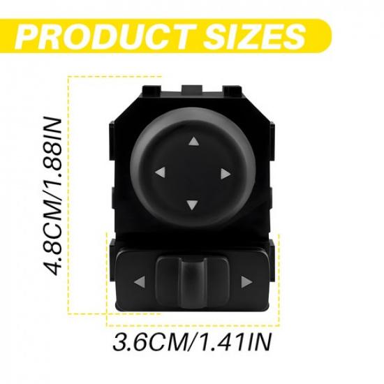 Front Power Control Switch Mirror Driver Side For 2015- Nissan Rogue