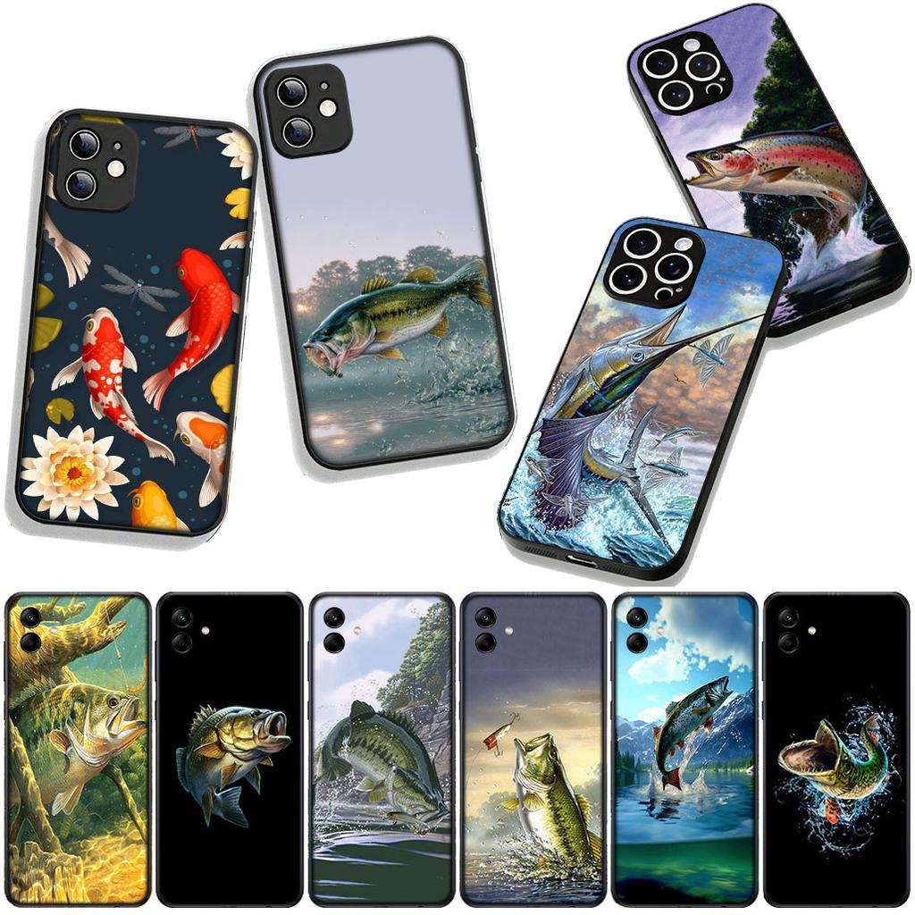 Cover Fly Trout Carp Fishing Rod Fish for Xiaomi Poco F7 F6 F8 Ultra F5 X7 X6 X5 M6 M7 M8 Pro C85 C75 C65 C71 C61 4G 5G Case