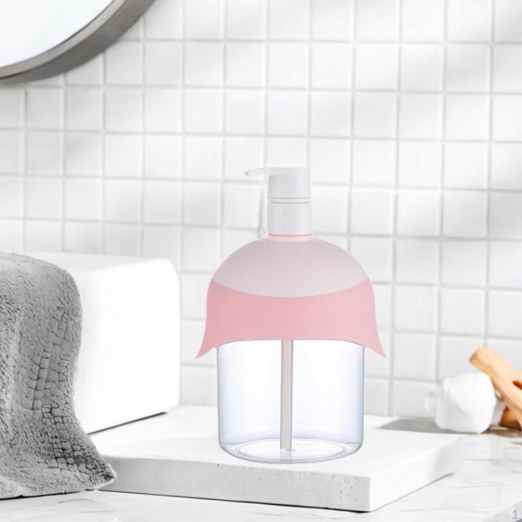 Foam Soap Dispenser Cute Bathroom Liquid Container Hand for Countertop