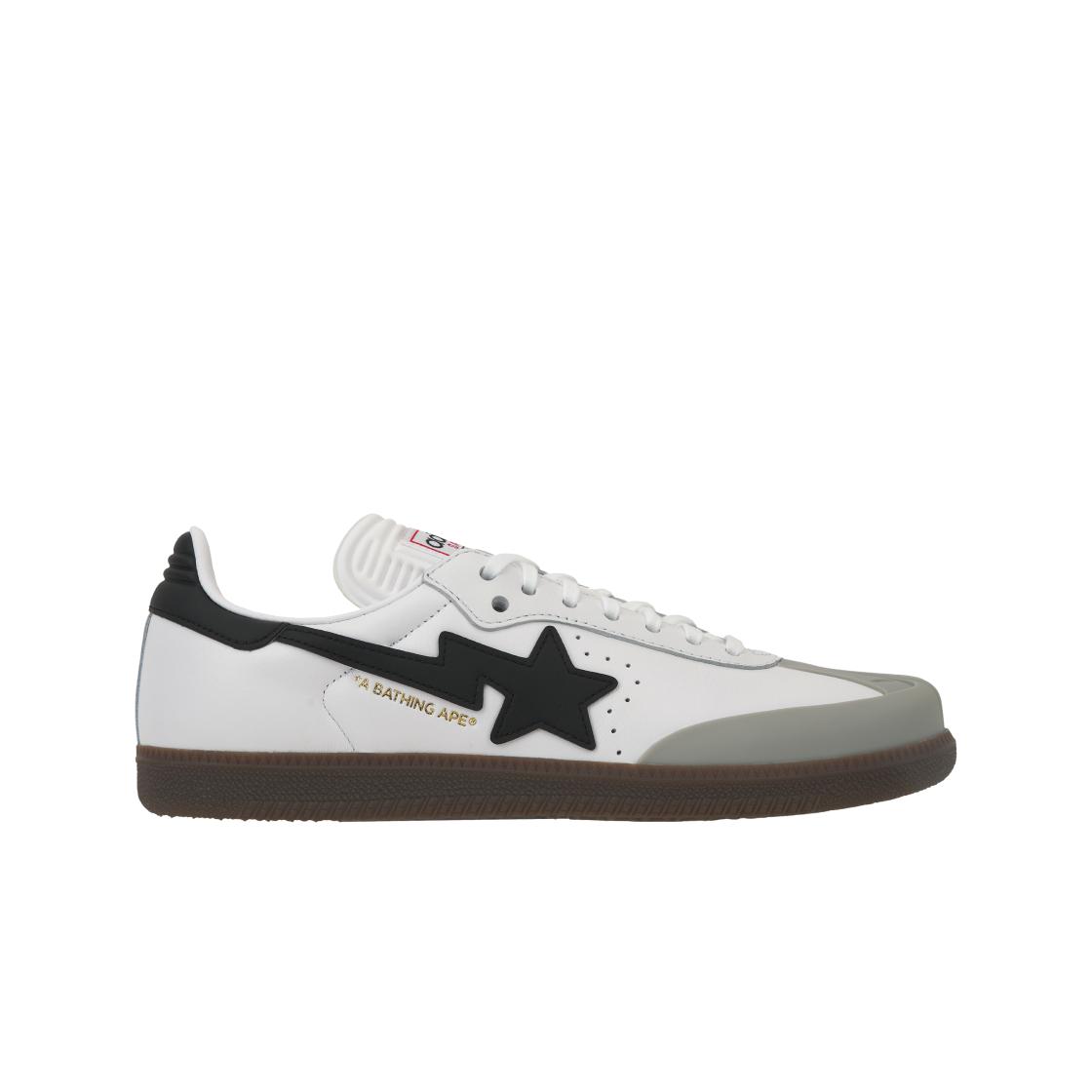 

BAPE x adidas Samba Білі Чорні Гумові Унісекс Кросівки JR9245 41⅓