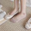 Lace boat socks for women, no heel drop, anti-slip, spring and summer thin shallow-mouthed cotton-soled invisible socks, women's short socks
