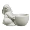 Egg Organizer Rabbit Egg Cup Creative Bunny Egg Holder Creative Ceramic Egg Cup  Kitchen Utensils