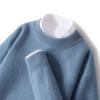 New cashmere sweater thickened semi-turtleneck pullover sweater with cashmere sweater men's inside