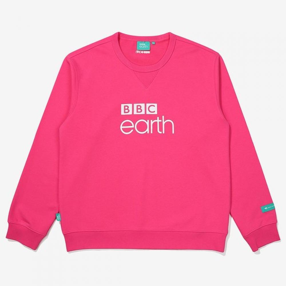 Bbc Earth Essential Big Logo Sweatshirt  Pink  [23ss] Pink/90