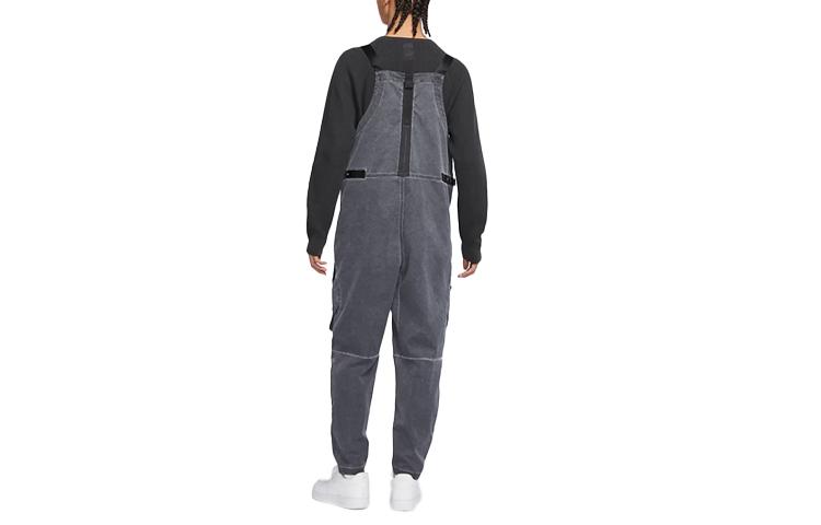 Nike SPORTSWEAR TECH PACK Jumpsuits Men's Coal Black Moderate Straight Fit Pants DM5598-060