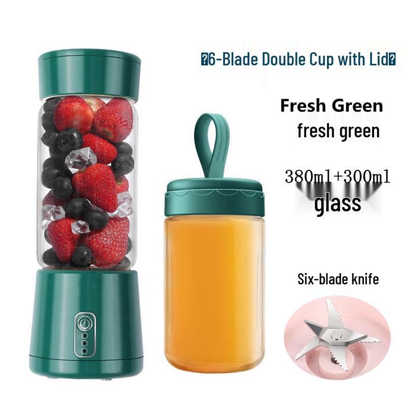 USB Rechargeable Portable Automatic Mini Juicer for Home Use