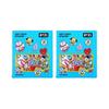 BT21 Embossed Flake Diary DStickers – Summer, 2 Packs (Official BTS Collaboration)