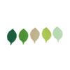 200pcs High Simulation Simulation Leaves Exquisite Details Fabric Leaves  DIY Crafts