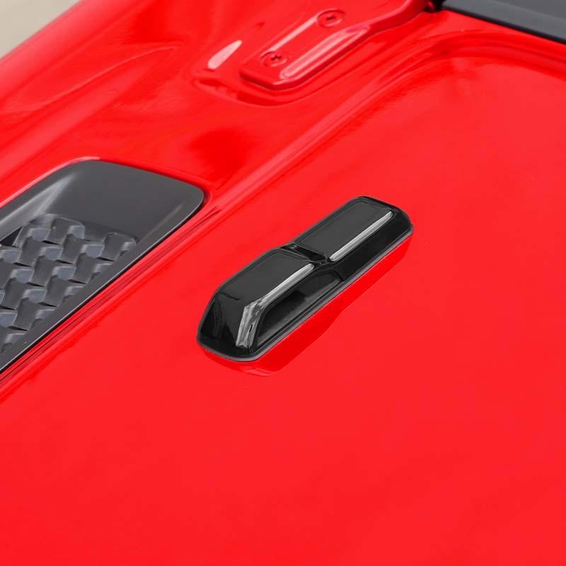 ABS Engine Hood Decoration Cover Sticker Fit For Jeep Wrangler JL For JT Gladiator 2018 Up  Car Exterior Accessories