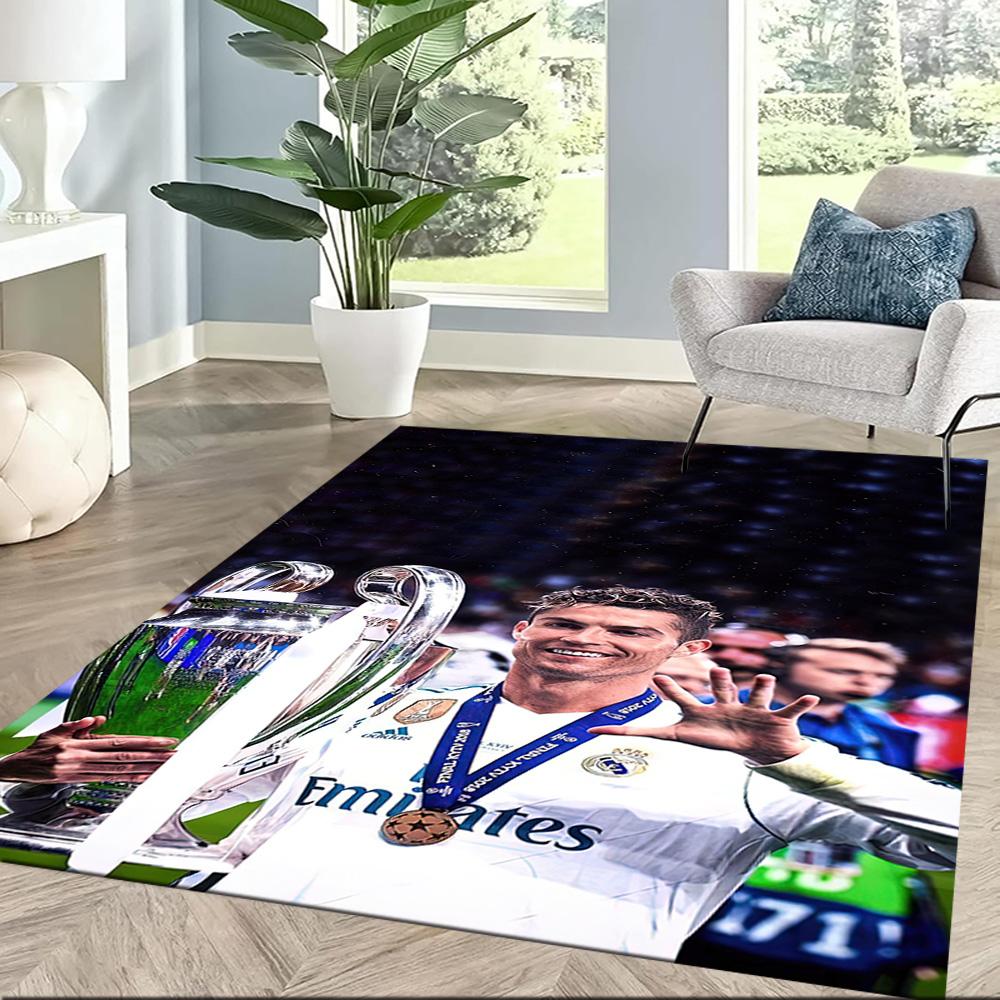 Cristiano Ronaldo Floor Mat Perfect For Playrooms Kitchen Dormitory Study Room Antislip Carpet Office Home Decor Wedding Party Gift
