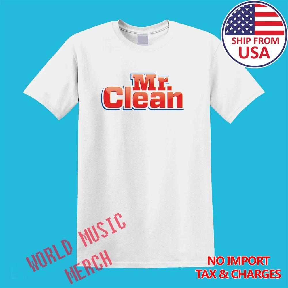 Mr. Clean Men s White Size S-5XL S