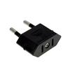 US To EU American Travel Adapter 2 pin 40mm European EU To US plug Power adapter Converter Electrical Socket Outlet