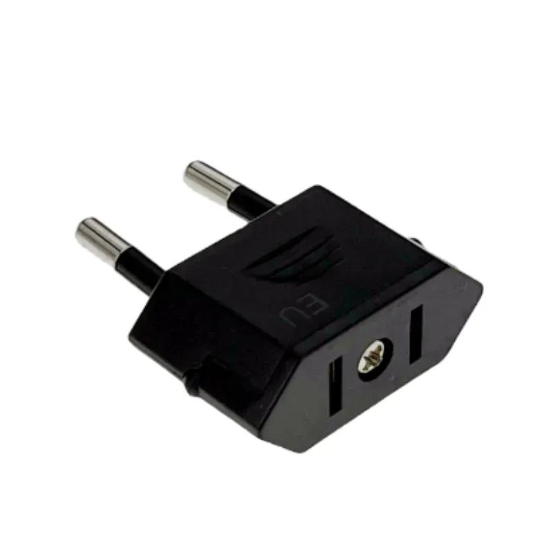 US To EU American Travel Adapter 2 pin 40mm European EU To US plug Power adapter Converter Electrical Socket Outlet