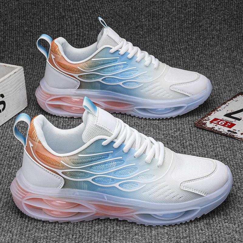 Summer new men's shoes air cushion running shoes casual cold sticky sports shoes student dad shoes men
