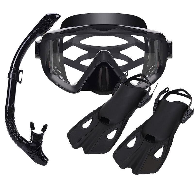 MDNG Panoramic Snorkel and Freediving Set
