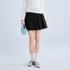 LEDIN Korean Style Pleated A-line Skirt