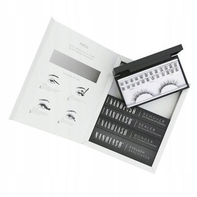 Starter-Set Wimpernverlängerungen - Nanolash - CLASSY - Heimanwendung - Schwarz - Falsche Wimpern