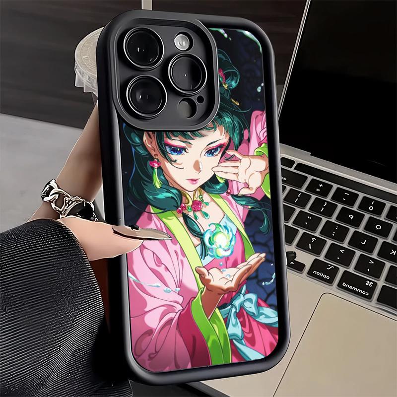 Phone Case for iPhone 17 Air 16E 15 16 Pro Max A-Apothecary D-Diaries Maomao Cover 14 Plus 13 12 Mini Soft Shell Silicone Fundas