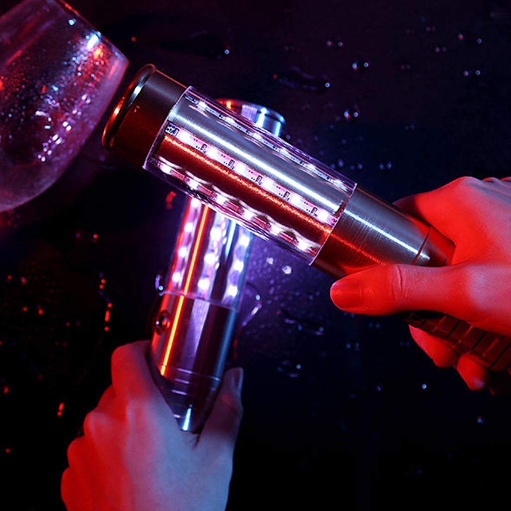 led Sticks Flashing Lights with Flat Bottom, Premium Aluminum Alloy Glowstick Rods, Great for , Parties, Camping and