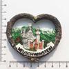 European Countries Tourism Fridge Magnets Home Decor Athens Roma Budapest Travelling Souvenirs Fridge Stickers Wedding Gifts