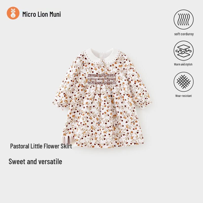 Weishi Muni Baby Girl Floral Princess Dress