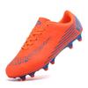 Fashion Men's Soccer Shoes FG/TF Non-Slip Soccer Cleats Training Shoes Ultralight Outdoor Sneaker Lace Up Casual Light Football Boots 45