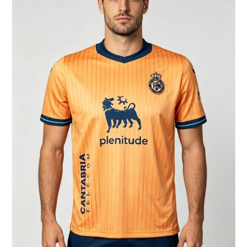 2026 Hot Sale Racing Santander Football Jersey Printed Training Suit Breathable Quick Dry Casual Sports T Shirt Family Clothing