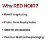 RENEE Red Noir Eau De Parfum 50ml, Bold Long Lasting Premium