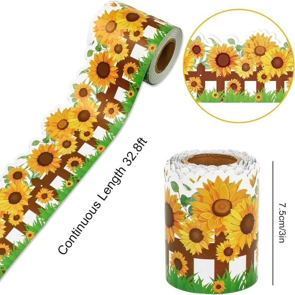 7.5cm Border Paper Self Adhesive Border Classroom Decors Decorative Stickers  Handmade Crafts