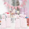 Bow Plastic Gift Bags Valentine'S Day Bow Candy Treat Bag Baby Shower Birthday Party Favor Candy Bags Wedding Party Supplies