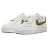 Nike Air Force 1 Low Bronzine Gingham Damen Sneaker Weiß Summit-White Schwarz DZ2784-102