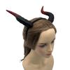 Fashion Devil Horns Headband,Devil Costume for Women Girls,Halloween Fancy Dress Cosplay Hairband